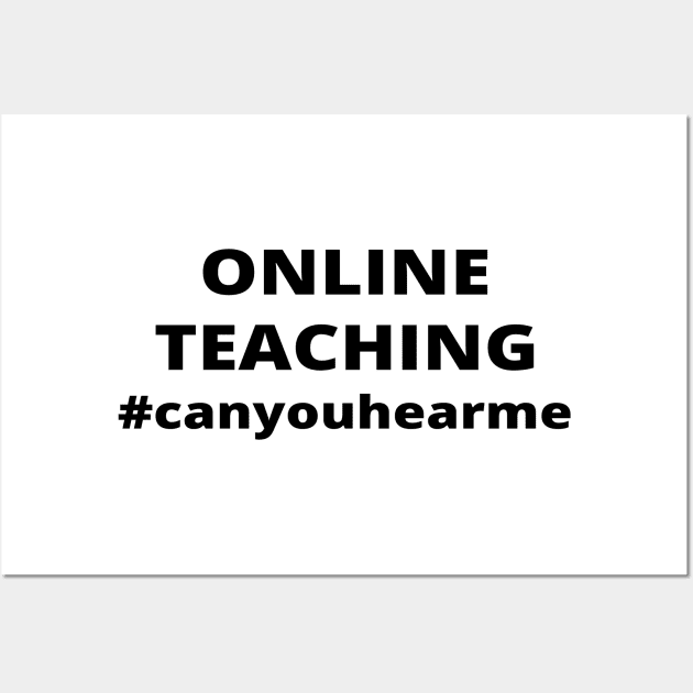 Online teaching Wall Art by simple_words_designs